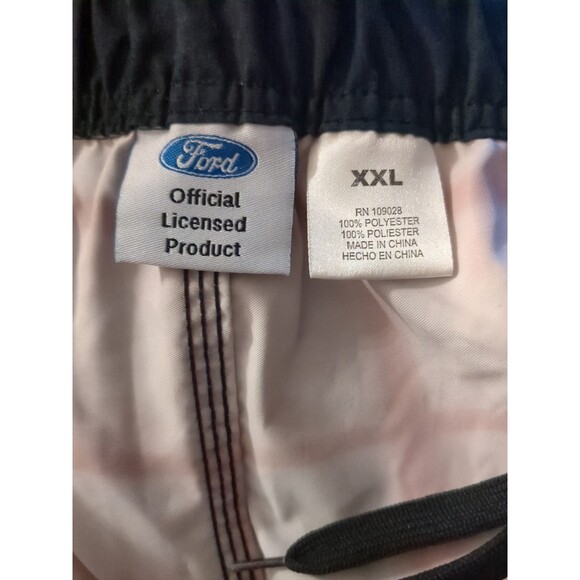Ford Board Shorts Men XX-Large Swim Trunk Swimwear Vintage Logo Drawstrings XXL - Picture 7 of 7